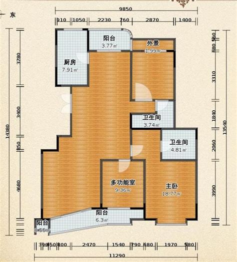 房屋格局不方正